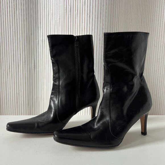 Cole Haan Leather Boots - Picture 1 of 5